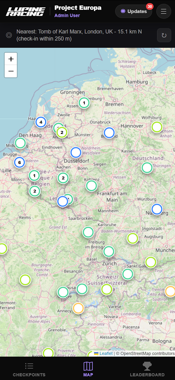 Map view